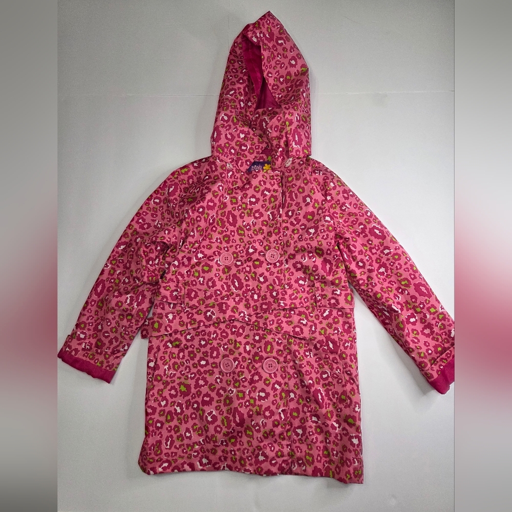 Pink Platinum Youth Girls Raincoat